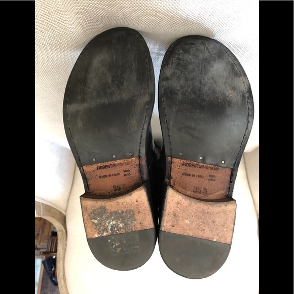 Fiorentini Baker Boots Over Knee Black Zipper - Picture 9 of 9